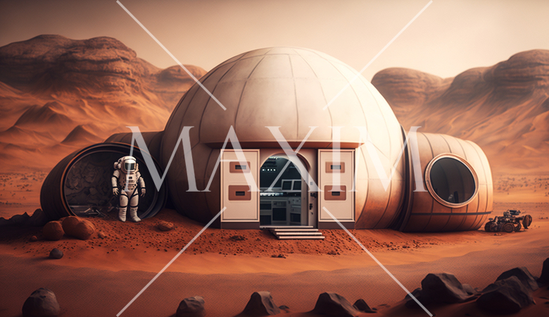 火星の宇宙基地