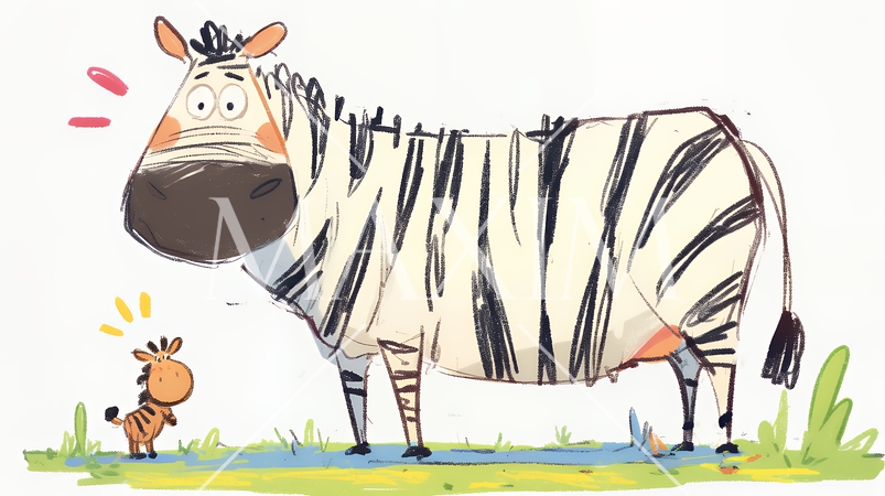 シマウシ（ゼブラ模様の牛）：イグ・ノーベル賞の受賞を記念して