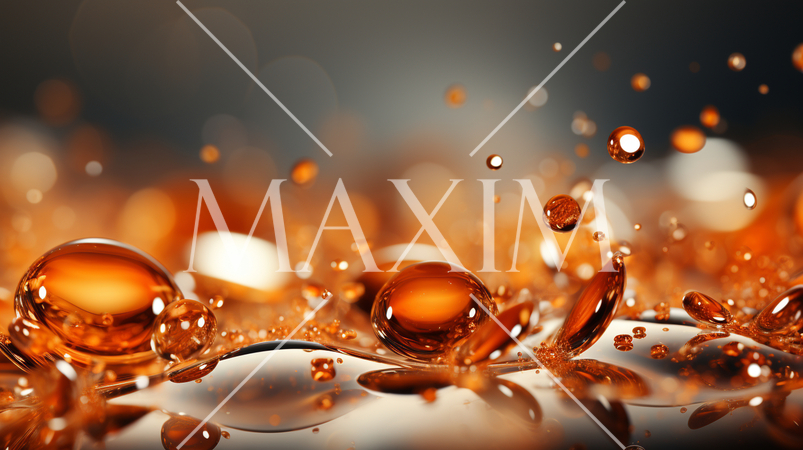 オレンジ基調のおしゃれでクールなグラデーションの効いた背景画像