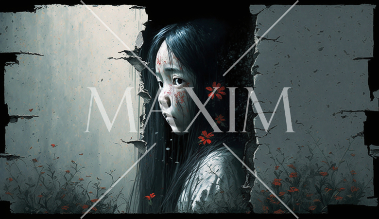 ロサリンドの庭：壁の亀裂から出てきた少女？怖い、ホラーだね。