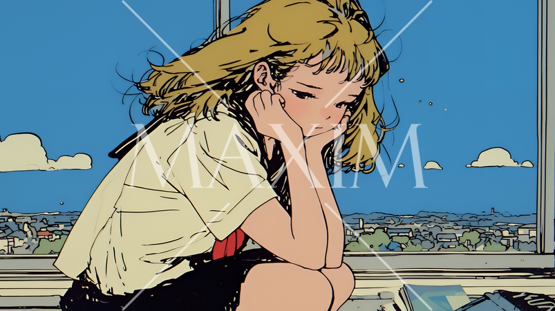 登校拒否：学校に行きたくないと悩んでいる女子高生