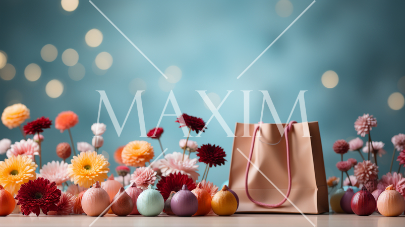 プレゼントのイメージのコピースペースのある背景画像