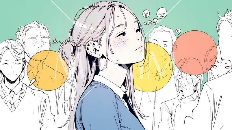 仕事で対立しているビジネスパーソン