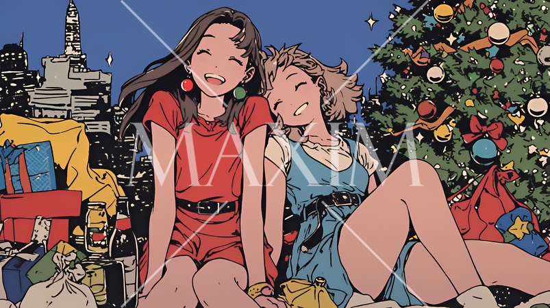 若者たちのクリスマスパーティ