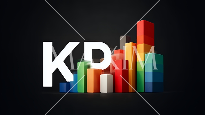 KPI：最終的な目標（KGI）を達成するための「重要業績評価指標」のイメージ