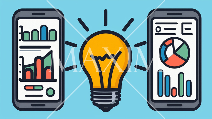 FinTech：銀行や証券、保険などの金融分野とITの融合のイメージ