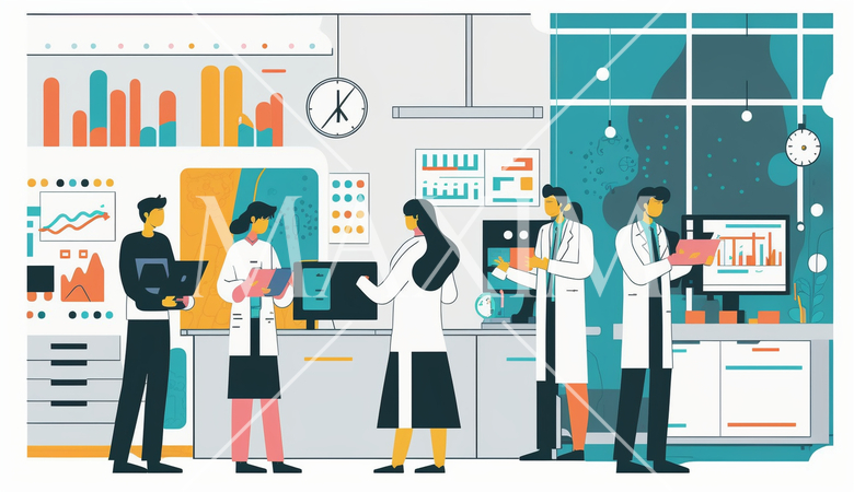 イノベーションと研究開発：研究所やイノベーションセンターでの作業。