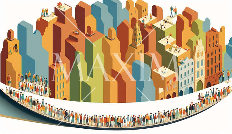 社会問題：大都市への人口一極集中と地方の過疎化