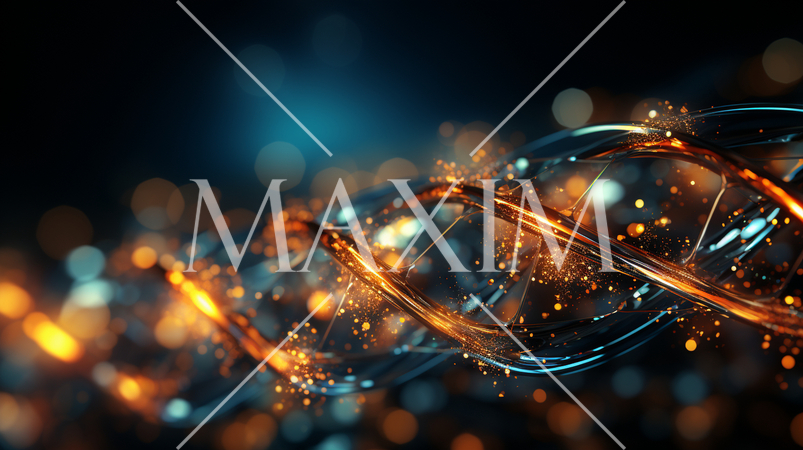 幻想的な波のイメージの背景