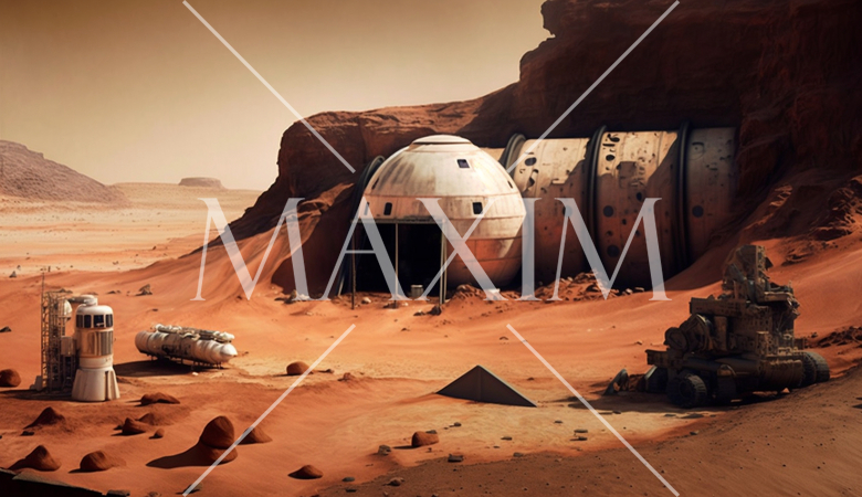 火星の宇宙基地