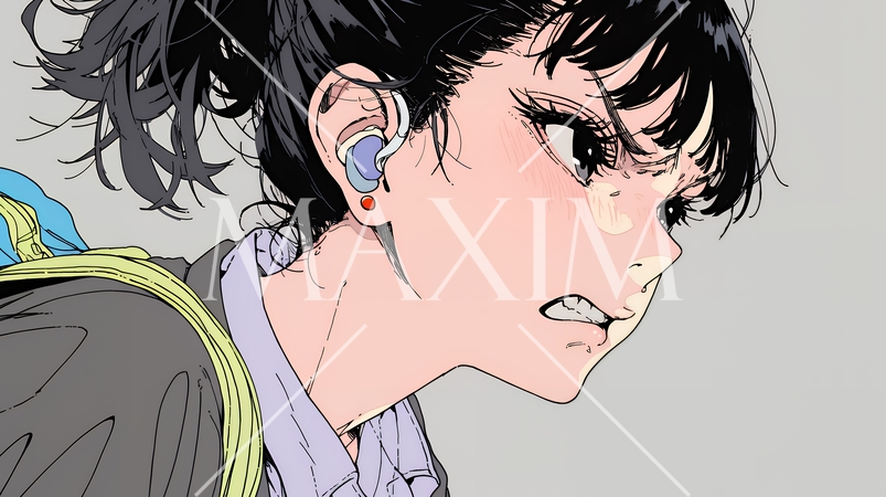 「バカ言ってんじゃないよ」と激怒している女子高生