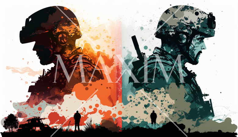 前線に赴く兵士のイメージ