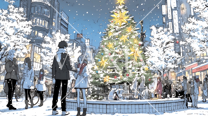 クリスマスイルミネーション