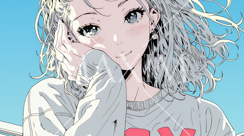 満面の笑みでYesと言っている若い女性