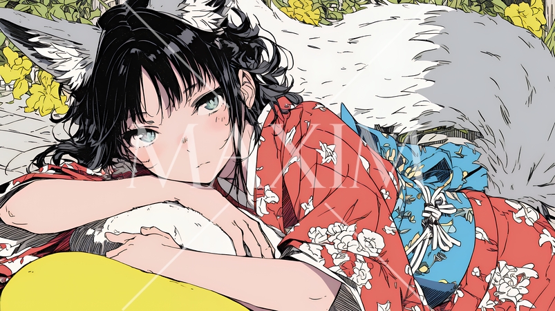 人と怪異が共存する世界｜対立と調和・多様性を象徴するファンタジーコンセプトイメージ