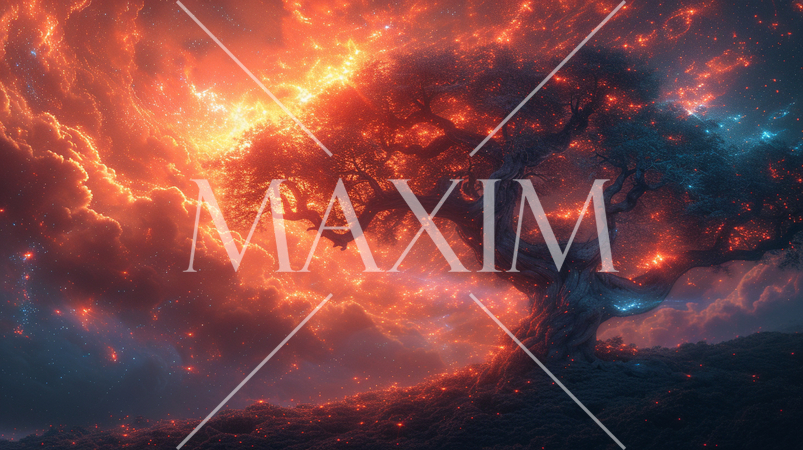 知恵の木：「知識」を木の生長に例えて具現的表現をした