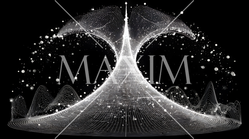 デジタルマトリックスデータ波形が作り出す仮想世界