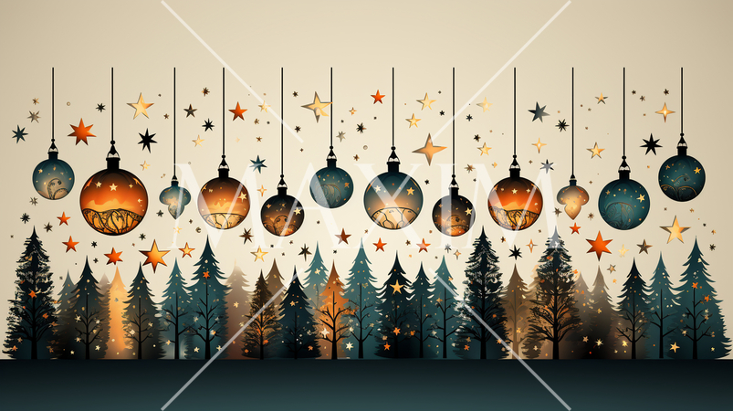 クリスマスを彩るデコレーションライト