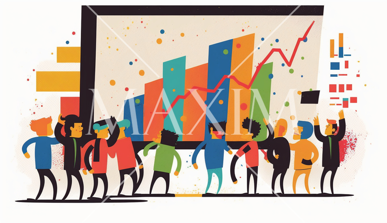 株価上昇に大喜びの人々：日経株価高値更新