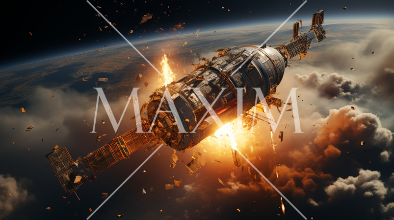 人工衛星への小天体（デブリ）衝突事故