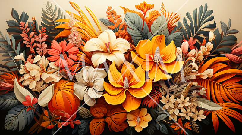 色鮮やかな南国の植物たち