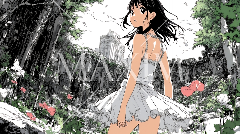 解決の糸口が見えない迷宮に入り込んだ若い女性