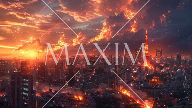 東京大火災：大震災／首都東京へのミサイル・彗星・隕石の落下／ミサイル攻撃／富士山爆発