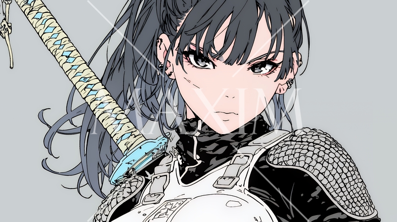 セクシーな女忍者（くノ一）