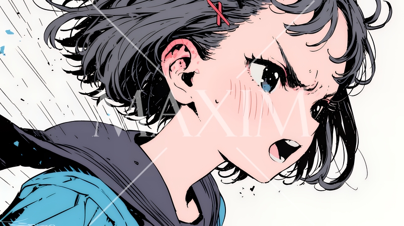 「バカ言ってんじゃないよ」と激怒している女子高生