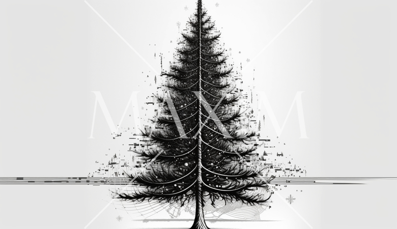 クリスマスツリーの原木：もみの木・ファイヤーツリーをイメージ