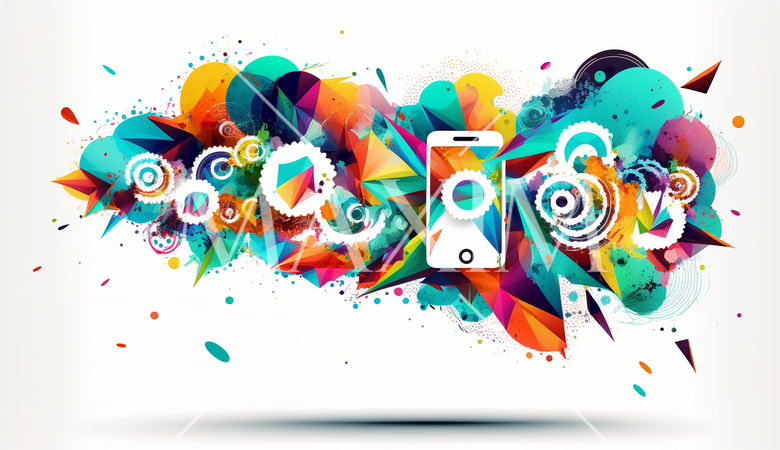 仕事のコミュニケーション：メールのやり取り、電話、ビデオ会議。