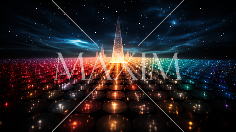 多元宇宙をテーマにした抽象的背景