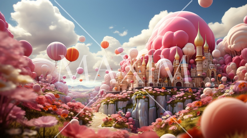 とにかく幸せそうな夢のイメージ