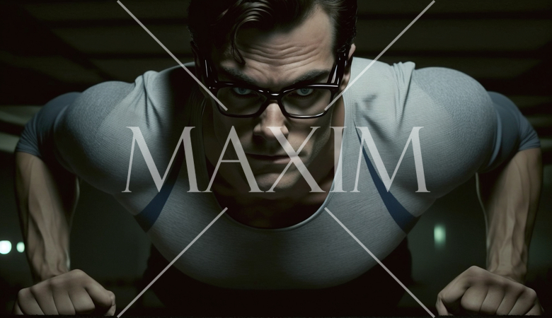 縁の下の力持ち：世界で一番力があるとされている彼は、縁の下で筋肉トレに励んでいるのです。