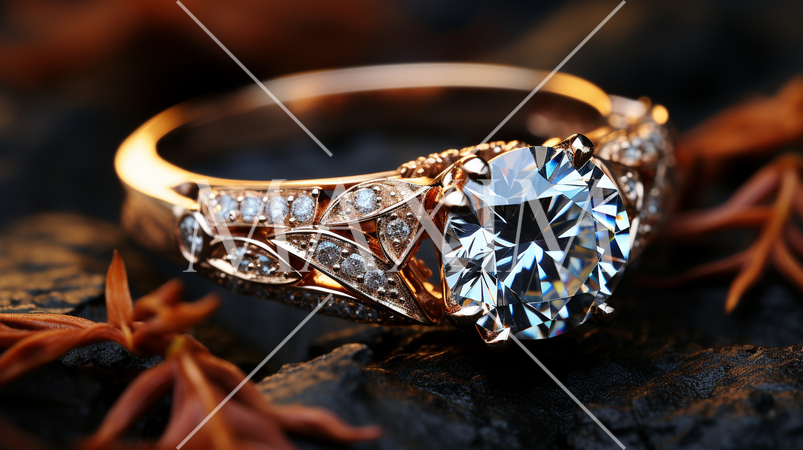 ダイヤモンドの指輪