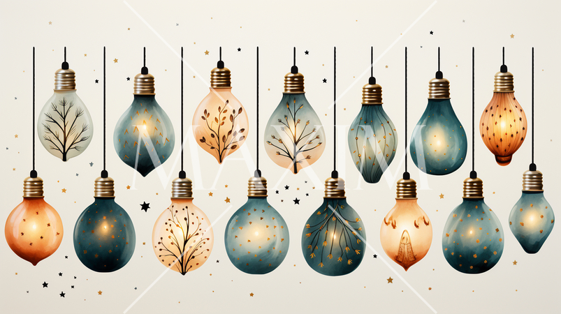 クリスマスを彩るデコレーションライト