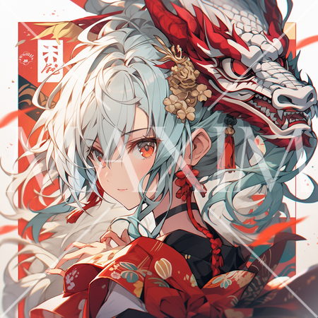 龍を召喚した少女