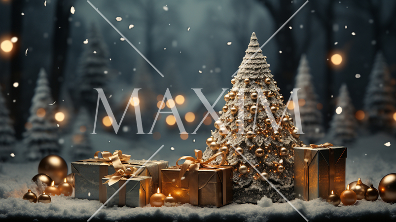 オンラインショップのクリスマスセールのイメージ