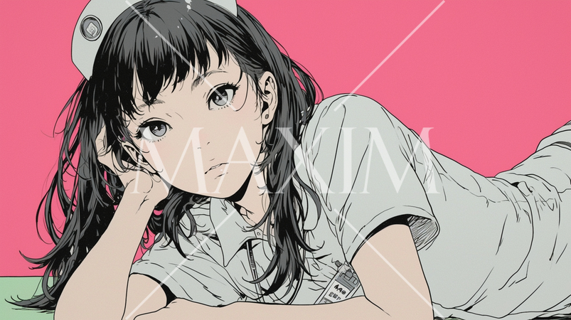 ナース：若い女性看護師