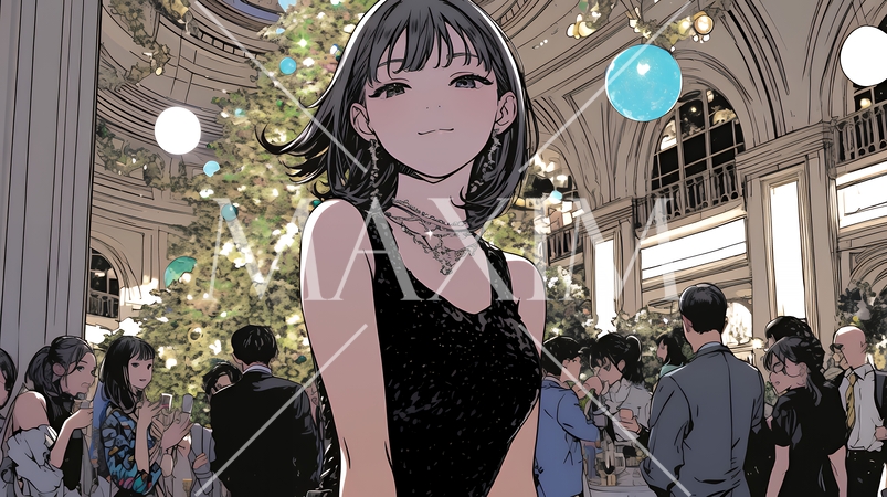 若者たちのクリスマスパーティ