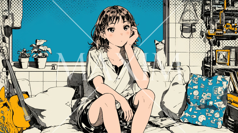 どうでも良い気分の女の子