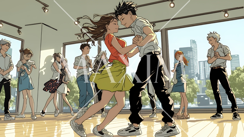 ボールルームダンス（社交ダンス）の練習