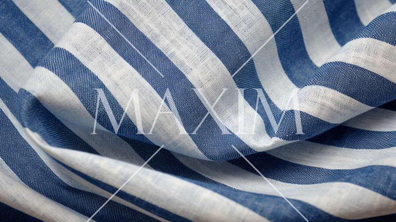 ストライプ柄の麻の生地の背景画像：精緻CG画像