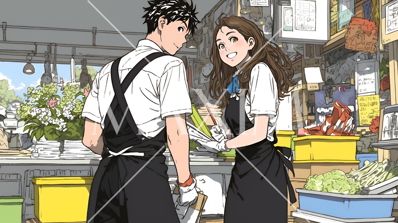 日本風ファストフード店：屋台、立ち食い屋、かくうち