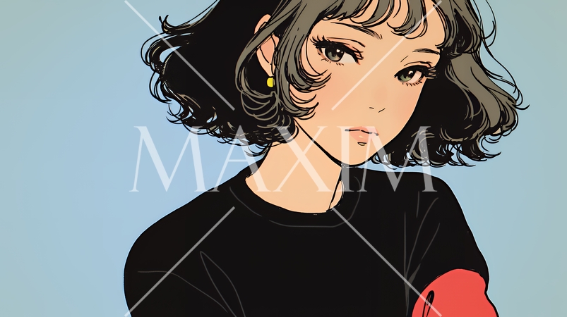 戸惑いの表情の若い女性：困惑した微妙な感情を浮かべた女性