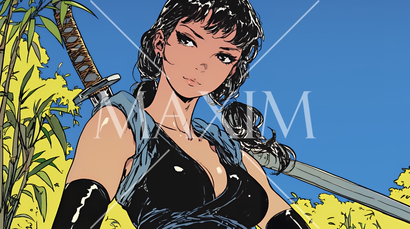 セクシーな女忍者（くノ一）