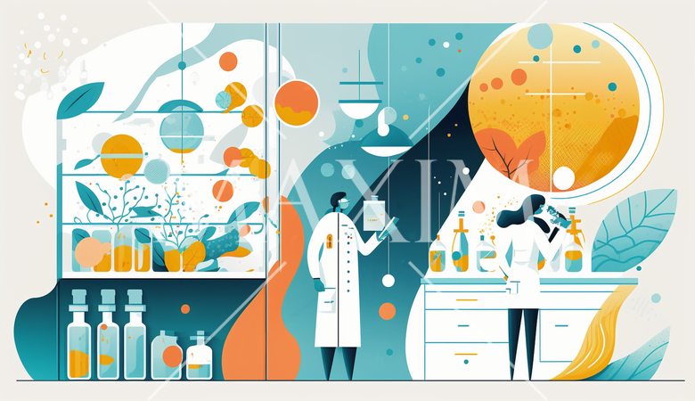 イノベーションと研究開発：研究所やイノベーションセンターでの作業。