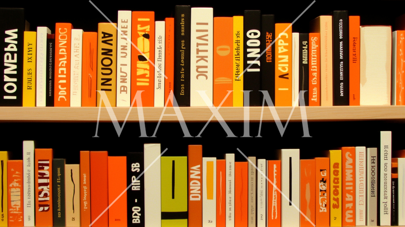 専門書の並ぶ本棚