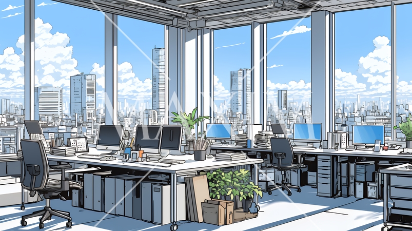 近代的なオフィス空間
