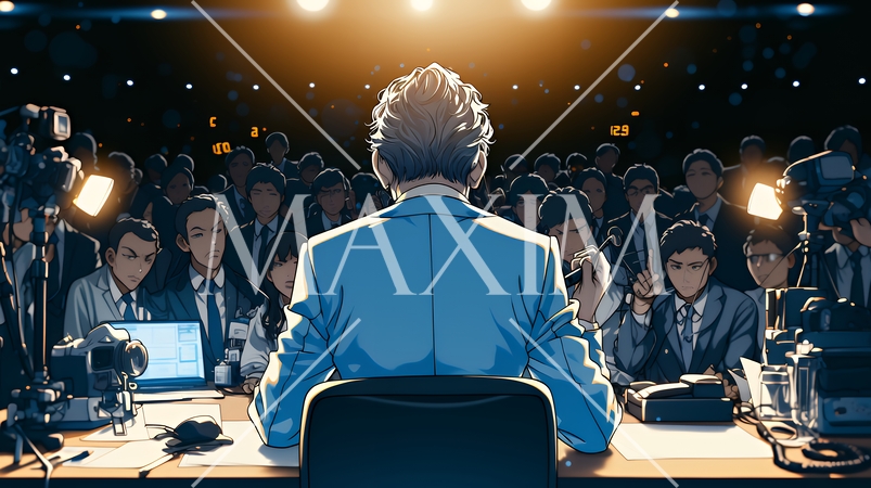 記者会見／共同インタビュー会場